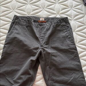 Dockers Charcoal and Orange Pants